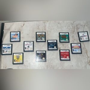 Nintendo Ds games.